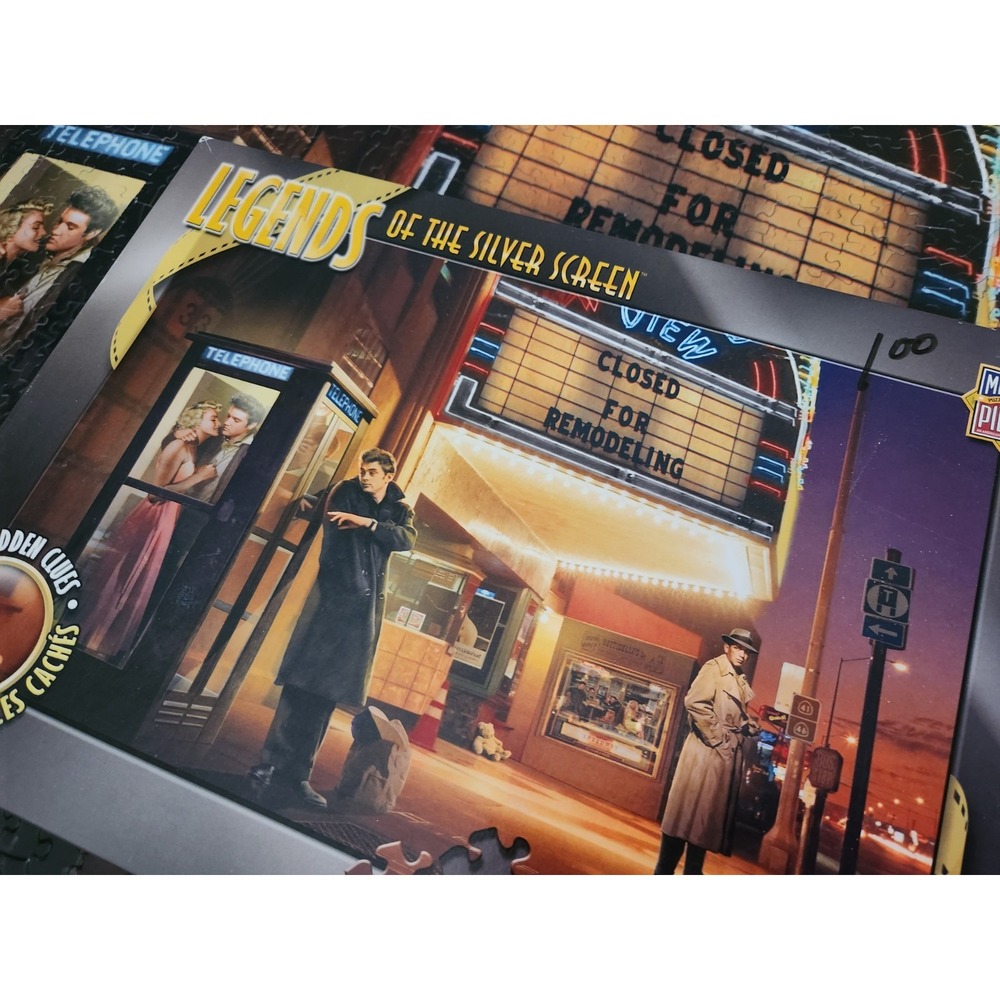 MasterPieces Legends of the Silver Screen Midnight Matinee 1000 Piece Jigsaw...